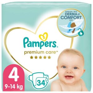 PAMPERS VP PREMIUM 4 MAXI X34