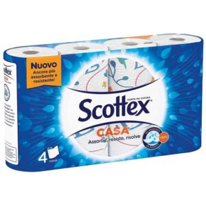SCOTTEX CASA FAMILY KITCHEN TOWEL X 4