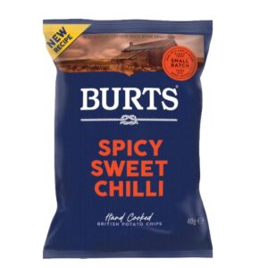 BURTS CRISPS SPICY SWEET CHILLI 40 GRMS