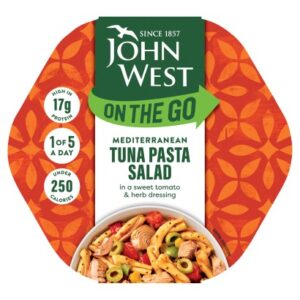 JOHN WEST TUNA LUNCH MEDITERRANEAN SALAD 220 GRMS