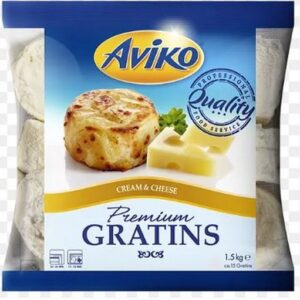 AVIKO GRATINS CREAM&CHEESE 1.5 KG