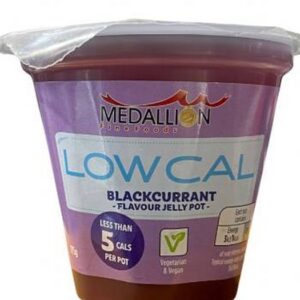 MEDALLION LOW CALORIE BLACKCURRANT JELLY 175 GRMS