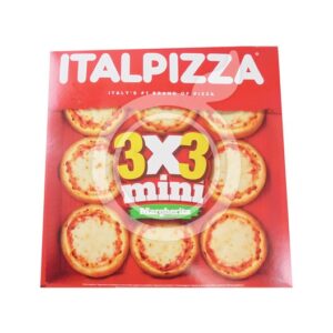 ITALPIZZA 3X3 MINI MARGHERITA 290 GRMS