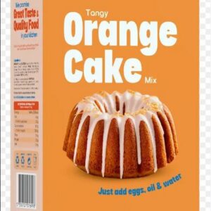 LAMB BRAND CAKE TANGY ORANGE MIX 400 GRMS