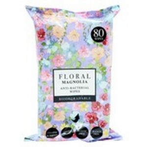 I FLORAL ANTIBAC SURFACE WIPES - MAGNOLIA 80 PCS.