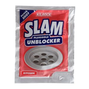 KILROCK SLAM KITCHEN PLUGHOLE UNBLOCKER 60 GRMS