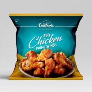 DEWFRESH CHICKEN BBQ PRIME WINGS 1 KG