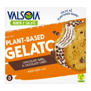 VALSOIA IL GELATO 3 CHOCOLATE SWIRL COOKIES - OAT BASED  270 GRMS