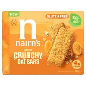 NAIRNS HONEY OAT BARS 160 GRMS