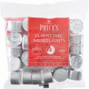 PRICE'S TEA LIGHTS 8HRS 25 PCS.