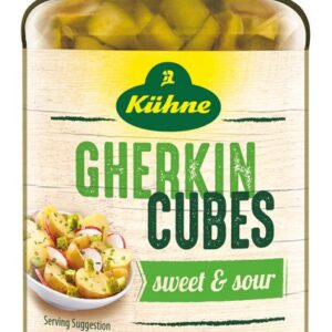 KUHNE GHERKIN CUBES 370 GRMS