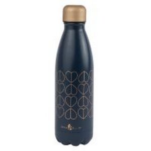 NAVIGATE CONFETTI NAVY 500ML S/S DRINKS BOTTLE