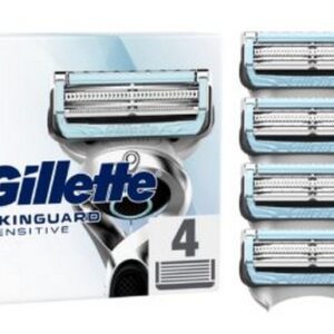 GILLETTE SKINGUARD SENSITIVE ALOE CARTRIDGES 4 PCS.
