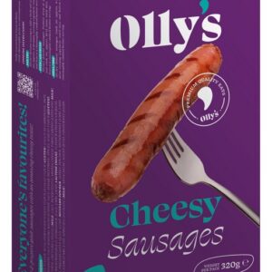 OLLYS PREMIUM EATS CHEESY SAUSAGES 320 GRMS
