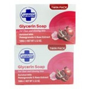 I CURALENE SOAP GLYCERINE POM & ROSE OIL TWIN 100 GRMS