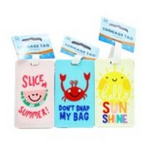 I ACC LUGGAGE TAGS PVC 180 GRMS
