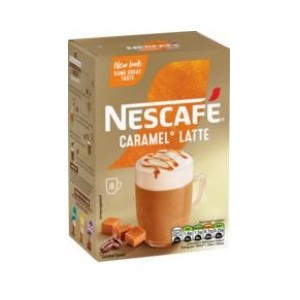 NESCAFE LATTE CARAMEL 7SAC 119 GRMS