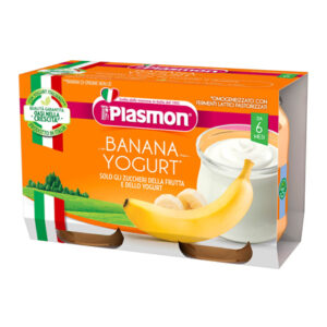 PLASMON YOGURT BANANA 2x120 grms