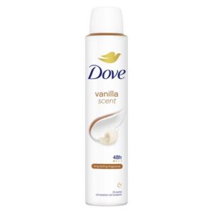 DOVE WOMEN SPRAY VANILLA SCENT 200 ML