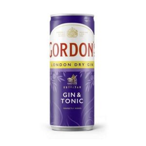 GORDONS GIN & TONIC CAN 250 ML