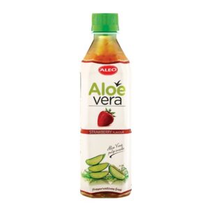 ALEO ALOE VERA DRINK STRAWBERRY 500 ML