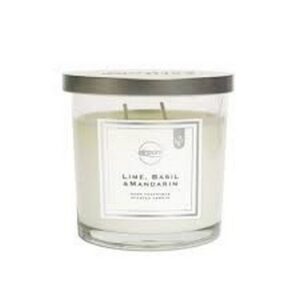 I AIRPURE CANDLE JAR 2 WICK LIME BASIL MANDARIN 311 GRMS