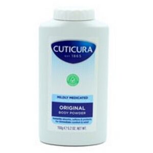 I CUTICURA BODY POWDER MILDLY MEDIC 150 GRMS