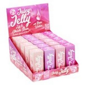 I W7 JUICY JELLY LIP AND CHEEK STAIN ASSORTED 6 GRMS
