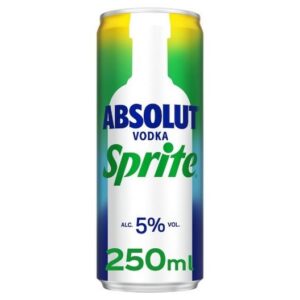 ABSOLUT & SPRITE CAN 250 ML