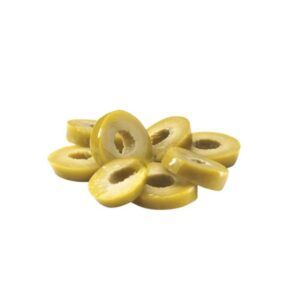 DELI SLICED GREEN OLIVES