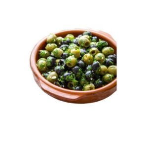 DELI OLIVE VERDI SCHIACCIATE GARLIC & PARSLEY