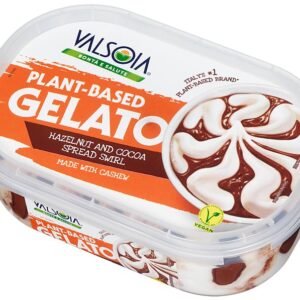 VALSOIA HAZELNUT & COCA SPREAD SWIRL TUB 400 GRMS