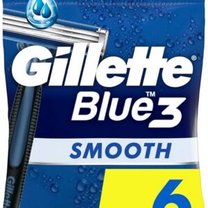 GILLETTE BLUE 3 SMOOTH X 6