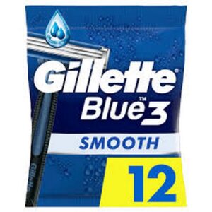 GILLETTE BLUE SMOOTH X 12