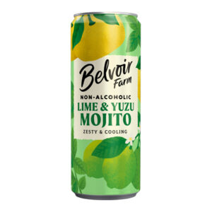 BELVOIR FARM MOJITO LIME & YUZU NON-ALCOHOLIC 250 ML