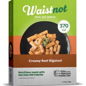 WAISTNOT CREAMY BEEF RIGATONI 250 GRMS