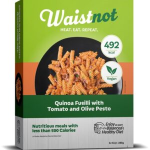 WAISTNOT QUINOA FUSILLI WITH TOMATO AND OLIVE PESTO 280 GRMS