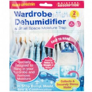 PMS 2 PACK HANGING DEHUMIDIFIER WITH BAG