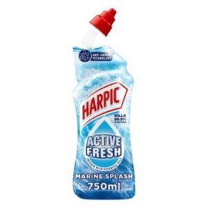HARPIC LIQUID TOILET CLEANER FRESH ACTIVE FRESH MARINE 750 ML
