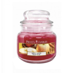 PRICE'S CANDLES CANDLE JAR 30HR APPLE SPICE 100 GRMS