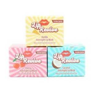 I LIP REVIVE LIP MASKS CHERRY/COCONUT/VANILLA 20 GRMS