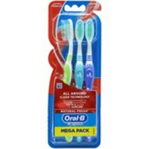 I ORAL B TOOTHBRUSH ALL AROUND 3 PCS.
