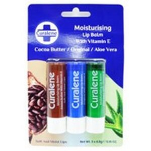 I CURALENE LIP BALM ASSORTED 3PK 5 GRMS