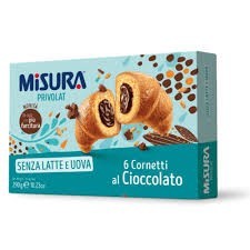 MISURA CORNETTO PRIVOLAT CIOCCOLATO - CHOCOLATE - EXTRA FILLING  298 GRMS