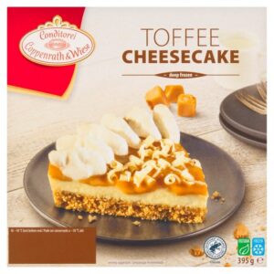 CONDITOREI COPPENRATH & WIESE TOFFEE CHEESECAKE 395 GRMS