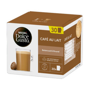 NESCAFE DOLCE GUSTO CAFE AU LAIT 30CAP 30 POTS