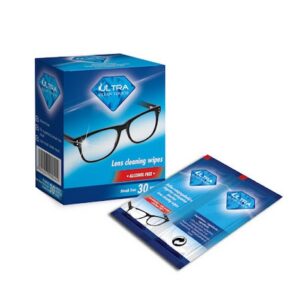 ULTRA CLEAN TOUCH LENS CLEANING WIPES 30X