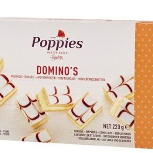 POPPIES DOMINO'S MINI MILLE-FEUILLES 220 GRMS