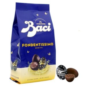 PERUGINA BACI MINI EGG EXTRA DARK BAG 150 GRMS