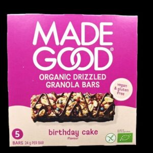 MADEGOOD GRANOLA BARS BIRTHDAY CAKE 120 GRMS